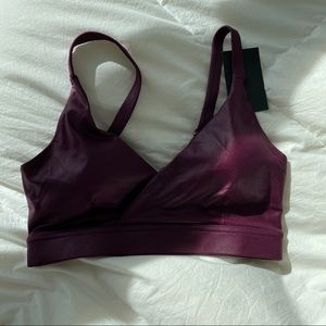 NWT ASOS Purple Cross Sports Bra